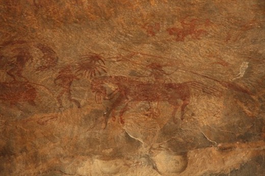 Zoo Rock, Bhimbetka Rock Paintings