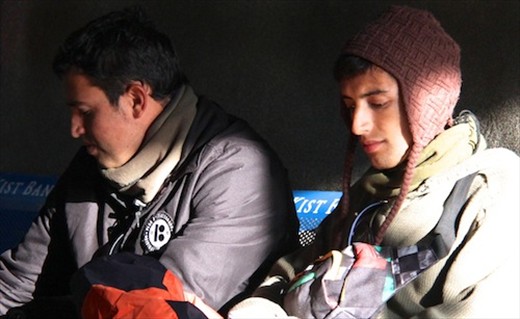 Trekkers, Kathmandu airport