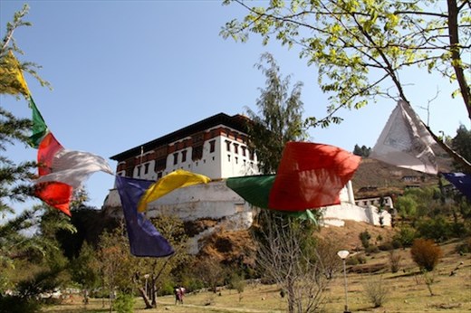 Rinpung Dzong, site of the festival, Paro