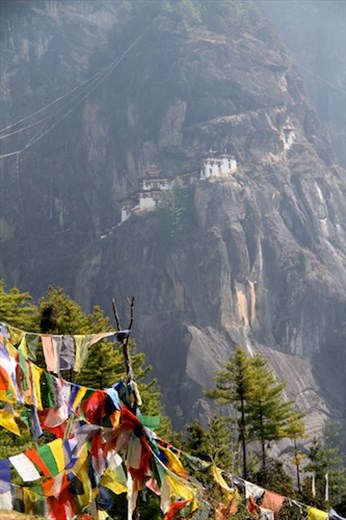 The halfway point to Tiger's Nest
