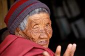 Old woman, Thimphu: by vagabondstoo, Views[568]