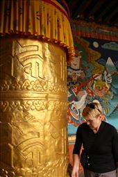 Wheel of Good Fortune, Punakha Dzong: by vagabondstoo, Views[612]