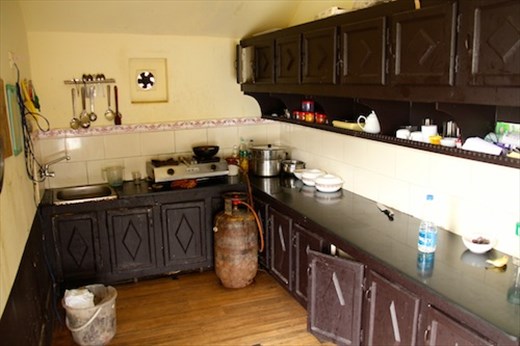 Houseboat galley, Kerala Backwaters