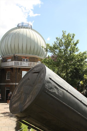 Herschel's Telescope, Royal Observatory, Greenwich