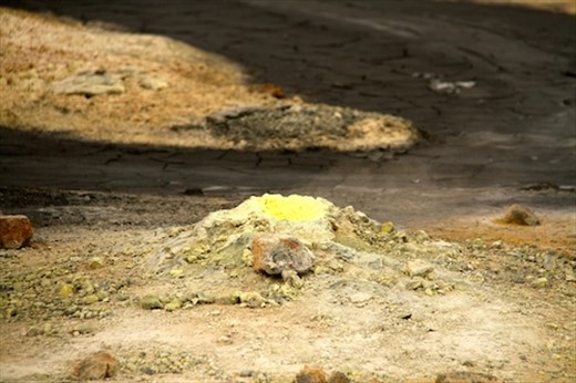 Sulfur deposit, Namafjall Geothermal Area