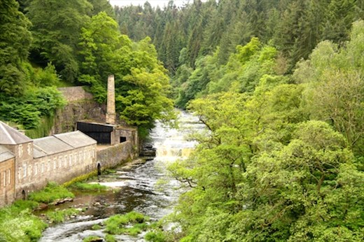 River Clyde, New Lanark WHS 