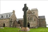 St. Matthews High Celtic Cross, Iona Abbey, Isle of Mull: by vagabondstoo, Views[538]