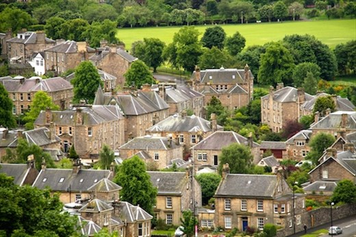 Stirling from the castle