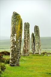 Ring of Brodgar on a nasty morning, Mainland, Orkney: by vagabondstoo, Views[1141]