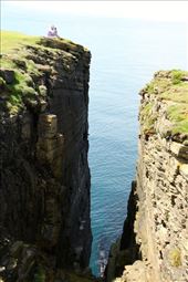 A long way down, Brisay, Mainland, Orkney: by vagabondstoo, Views[486]