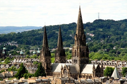 Edinburgh from the Castle