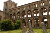Jedburgh Abbey: by vagabondstoo, Views[354]