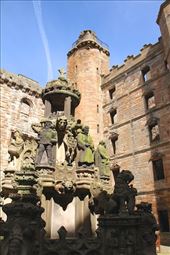 James IV fountain, Linlithgow Palace: by vagabondstoo, Views[408]