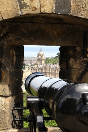 Edinburgh from the Castle