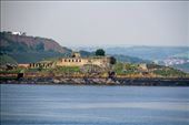 Inchcolm Abbey from afar: by vagabondstoo, Views[429]