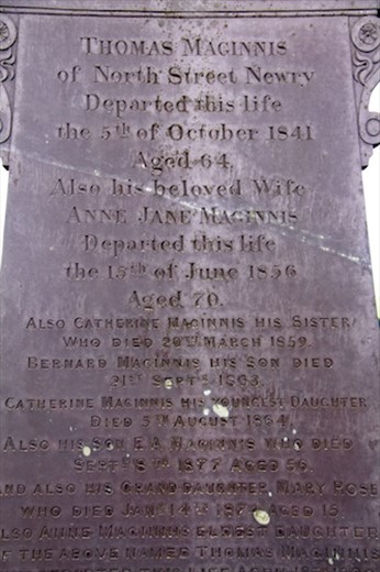 Where the bodies are buried, Newry