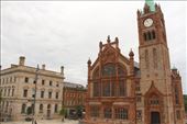 Derry Guildhall from the City Wall: by vagabondstoo, Views[483]