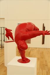 Red sculptures, Armagh: by vagabondstoo, Views[531]