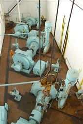High pressure pumps, Titanic Dock and Pump House, Belfast: by vagabondstoo, Views[506]