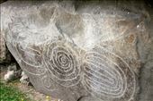 Carved kerbstones, Bru na Boinne, Knowth: by vagabondstoo, Views[266]