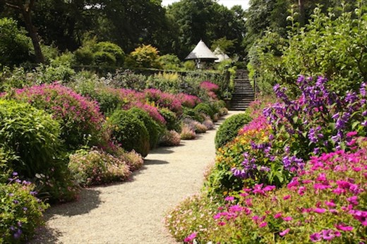 Glenveagh Castle garden, Ireland