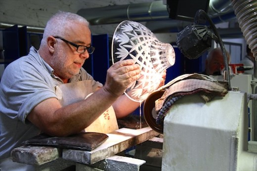 Cutting the crystal, Waterford