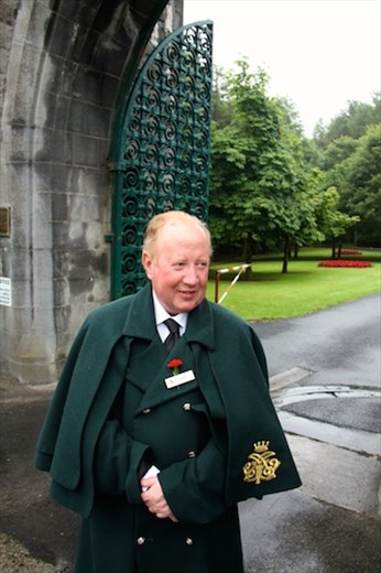 Gary, our partner in crime, Ashford Castle