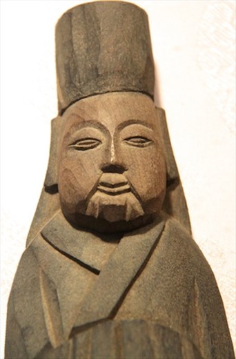 Wooden carving from the Ming Tombs