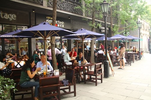 French Concession cafe culture, Shanghai