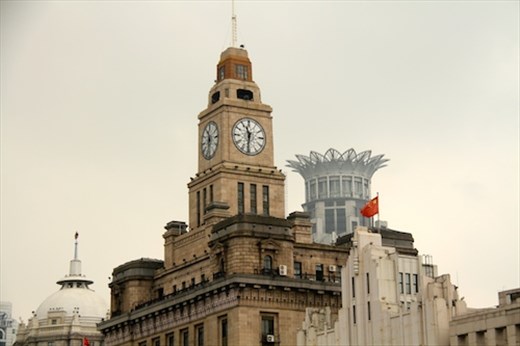 Bund area architecture, Shanghai