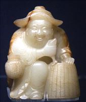 Jade carving, Shanghai Museum: by vagabondstoo, Views[418]