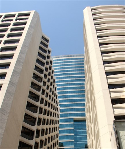 Modern architecture of Hong Kong