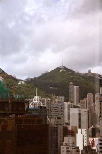 Victoria Peak from the Myanmar Consulate