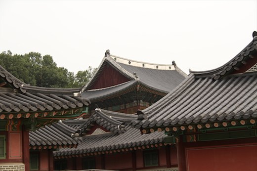 Interesting rooflines, Changdeokgung Palace
