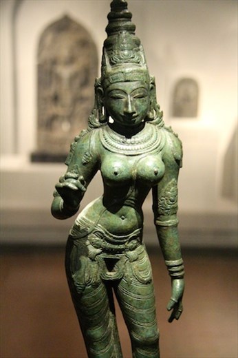 Indian sculpture better than we saw in India