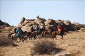 Mongolian posse ready for the chase, Ikh Nart Nature Reserve: by vagabondstoo, Views[525]