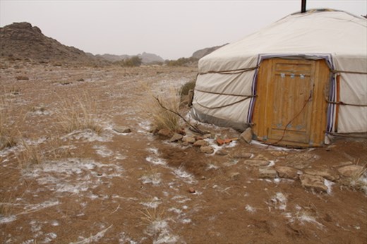 Baby, it's cold outside, Ikh Nart Nature Reserve