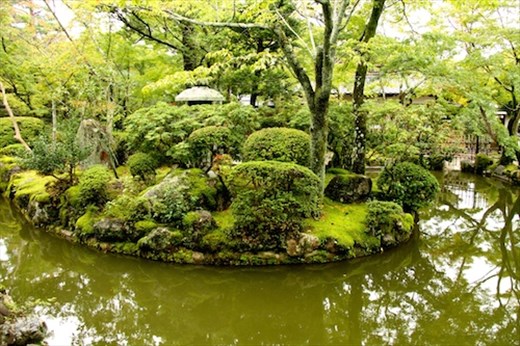 Serene gardens, Kiyomizu-dera, Kyoto
