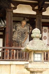 Guardians of the Gate, Horyuji Temple: by vagabondstoo, Views[1129]