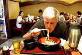 Slurping udon noodles, Kyoto: by vagabondstoo, Views[630]