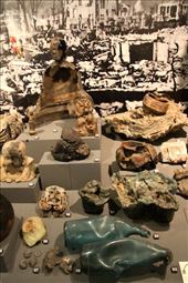 Objects from blast, Hiroshima Museum: by vagabondstoo, Views[518]