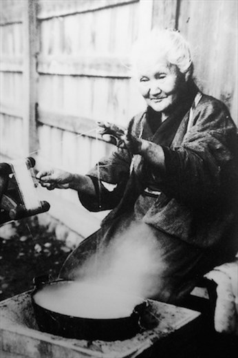 Traditional silk making, Tomioka Silk Mill