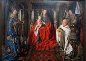 Virgin and Child with Canon Joris van der Paele by Jan van Eyck: by vagabondstoo, Views[574]