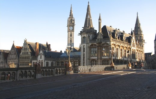 A quiet morning in Ghent