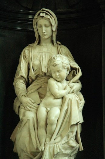 Madonna and Child by Michelangelo, Cathedral of Our Lady, Brugge