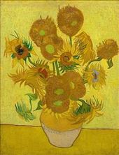 Sunflowers by Vincent Van Gogh: by vagabondstoo, Views[605]