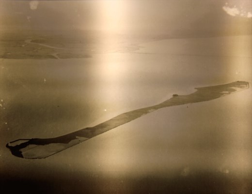 The former island of Schockland 