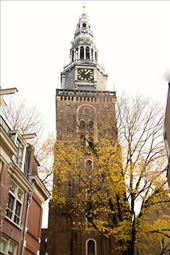 Old Church in the heart of the Red Light District, Amsterdam: by vagabondstoo, Views[407]