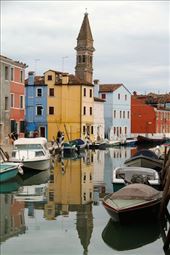 Colorful canals of  Burano: by vagabondstoo, Views[500]