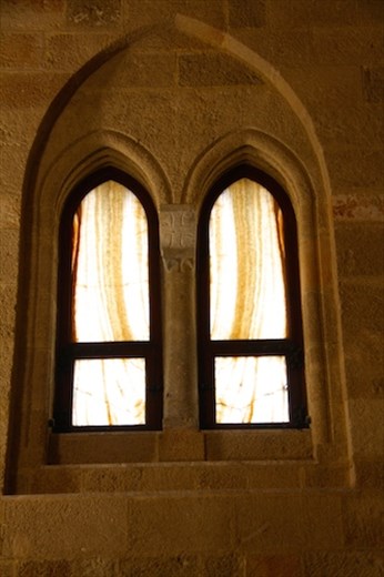 Alabaster windows, Palace of the Grand Masters, Rhodes